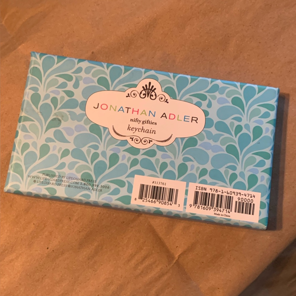 Jonathan Adler NEW Whale Keychain Bag Charm  Nautical Coastal East Coast Prep - Picture 5 of 9